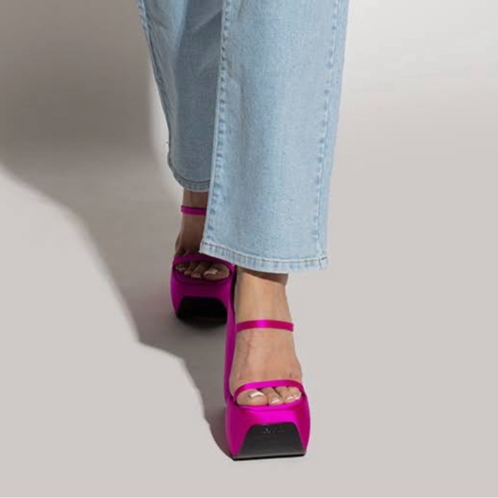 Versace Triplatform 170mm platform sandals